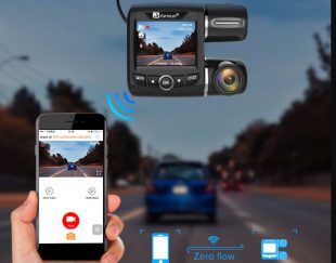 دوربین DVR خودرو با قابلیت انتقال تصویر تا 100 متر از طریق وایفا و دارا بودن سیستم GPS