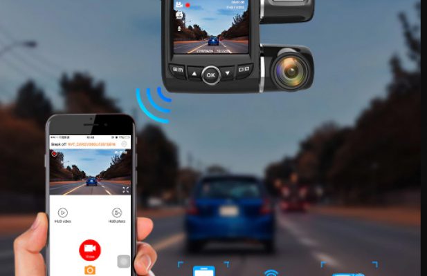 دوربین DVR خودرو با قابلیت انتقال تصویر تا 100 متر از طریق وایفا و دارا بودن سیستم GPS