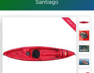 قایق کایاک یک نفره مدل bic sport santiago